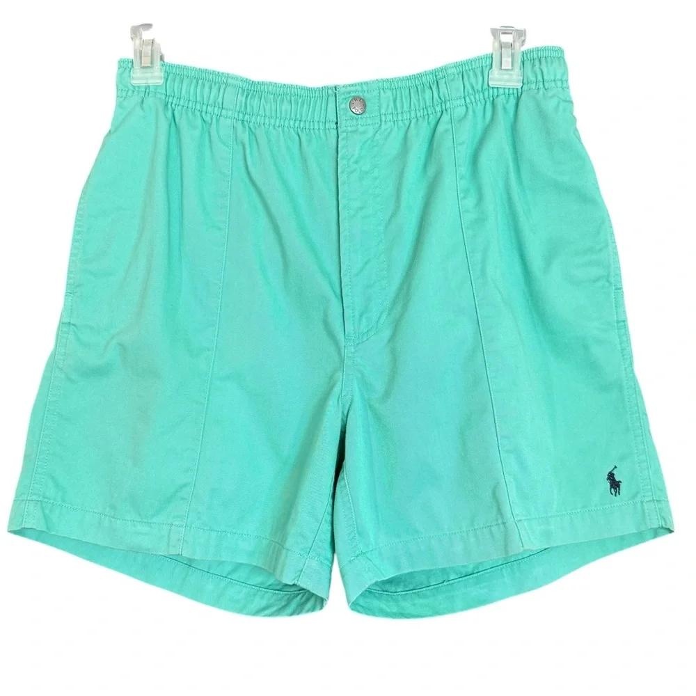 Polo Ralph Lauren Traveler Swim Shorts Teal Green 5.5
